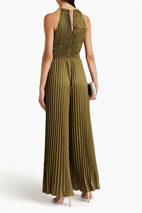 michael kors jumpsuit schwarz amazon|Michael Kors pleated jumpsuit.